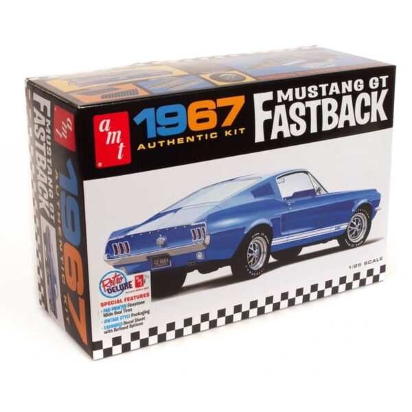 AMT Model Kit 1:25 1967 Ford Mustang Fastback GT