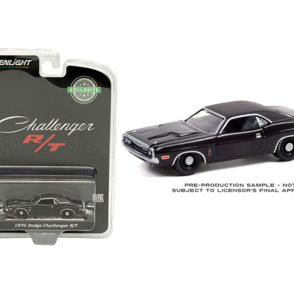 GL 1:64 HE Dodge 1970 Challenger R/T Hemi Ghost BK