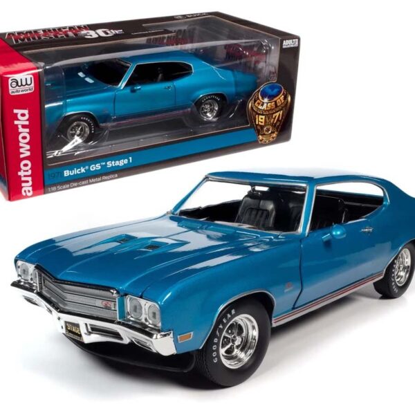 Auto World 1:18 1971 Buick Grand Sport Stage 1 – Class of 1971 – American Muscle 30th Anniversary