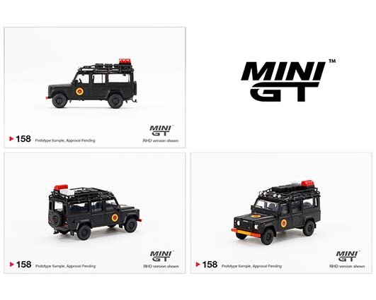 Mini GT 1:64 Indonesia Exclusives Land Rover Defender 110 Badan Intelijen Negara Indonesia – EMS Exclusive