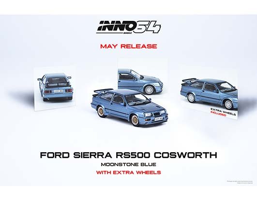 Inno64 1:64 1986 Ford Sierra RS500 Blue