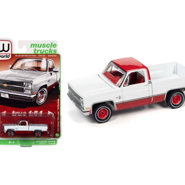 AW 1:64 Chevy 1983 Silverado 10 2 Tones WHRD