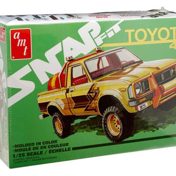 AMT Model Kit Snap Fit 1:25 1980 Toyota Hilux SR5 Pickup (Beige)