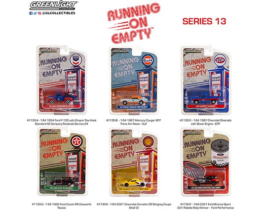 GL 1:64 Running On Empty Ser 13 -6 Styles