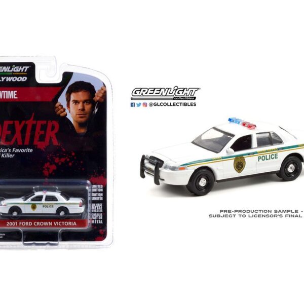 GL 1:64 HW Ser 32 -Dexter 2006- 2001 Ford CV Police WH