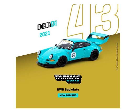 tarmac Works 1:43 RWB Backdate #51