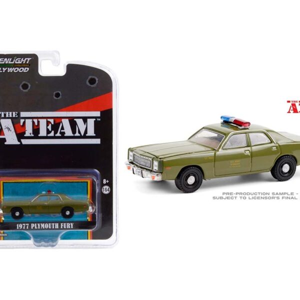 GL 1:64 HW Special The A-Team Plymouth 1977 Fury U.S. Army GR