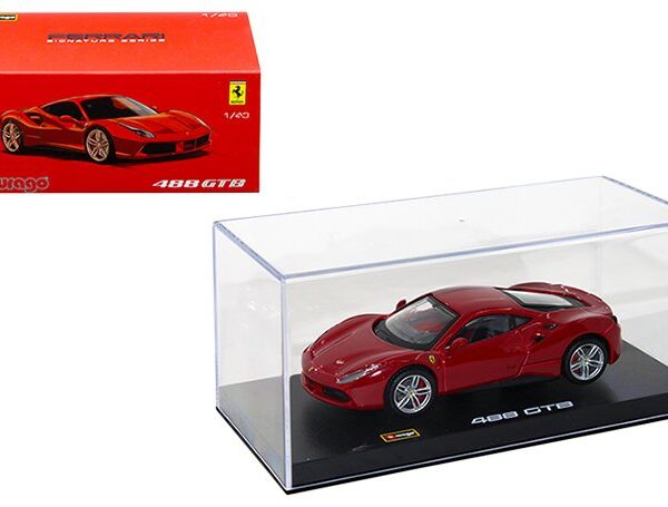 Bburago 1:43 Signature Series – Ferrari 488 GTB Red