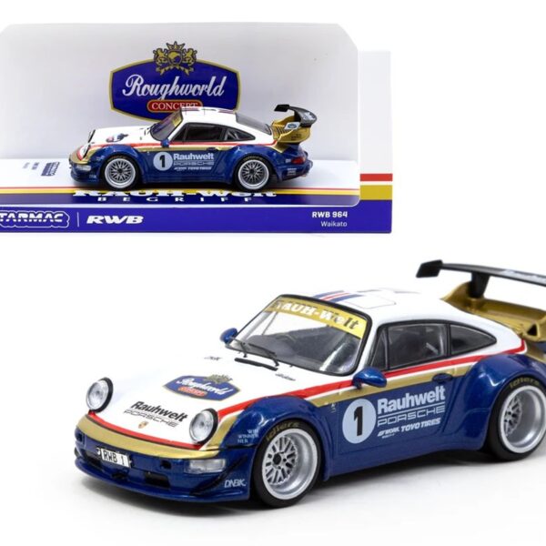 Tarmac Works 1:43 RWB 964 Waikato (White/Blue) – HOBBY43