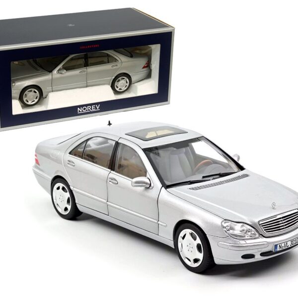 Norev 1:18 1998 Mercedes-Benz S600 (Silver)