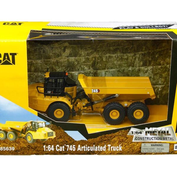 CAT 1:64 745 Articulated Truck (Yellow)