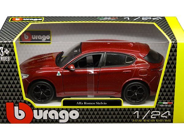 Bburago 1:24 W/B – Alfa Romeo Stelvio (Red)