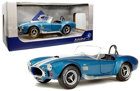 Solido 1:18 1965 Shelby AC Cobra 427 MKII Blue