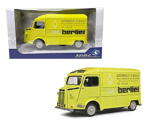 Solido 1:18 Citroen Type HY Berliet Yellow