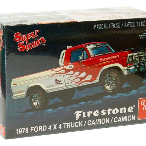 AMT Model Kit 1:25 1978 Ford 4×4 Truck Super Stones Firestone