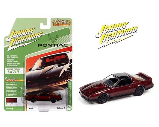Johnny Lightning 1:64 Classic Gold 1984 Pontiac Trans Am Maple