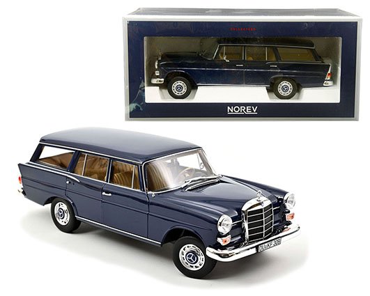 Norev 1:18 1966 Mercedes-Benz 200 Universal (Dark Blue)