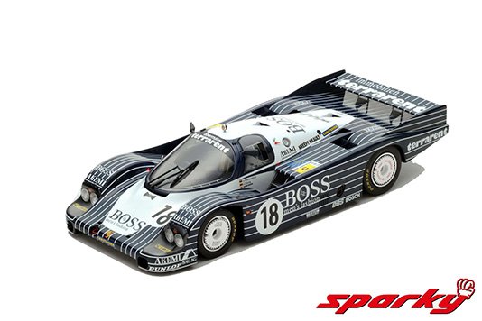 Sparky Model 1:64 Sparky – Porsche 956 No.18 7th 24H Le Mans 1983 J LÃ¤ssig – A. Plankenhorn – D. Wilson