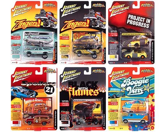 Johnny Lightning 1:64 Street Freaks 2021 Release 2A  Assortment