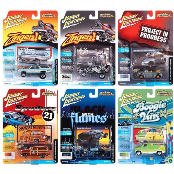 Johnny Lightning 1:64 Street Freaks 2021 Release 2B  Assortment