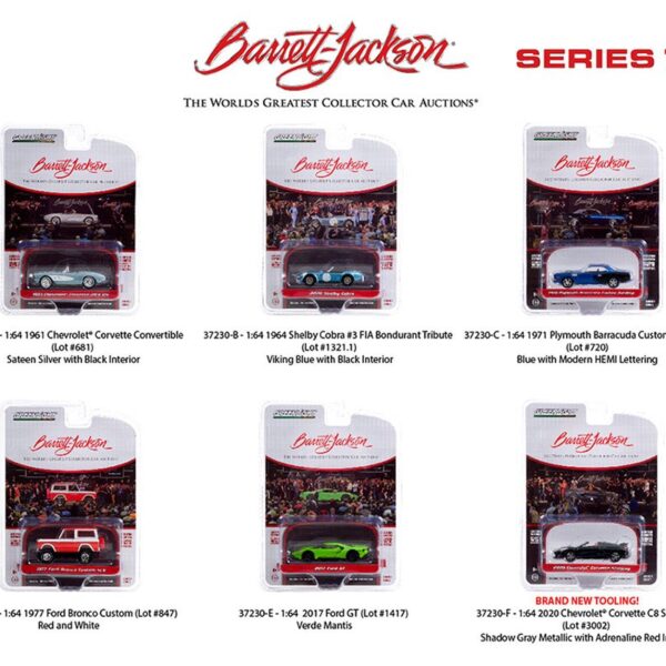 Greenlight 1:64 Barrett-Jackson Series 7 Assortment