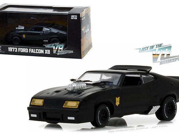 Greenlight 1:43 Hollywood – Last OF The V8 Interceptor 1979 – 1973 Ford Falcon XB Black