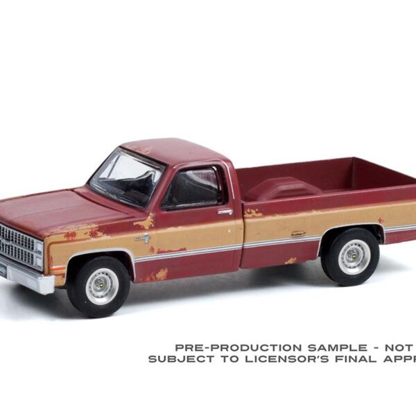 Greenlight 1:64 Detroit Speed, Inc. Series 2 – 1983 Chevrolet Silverado C-10 – Burgundy