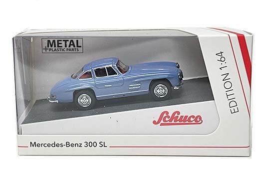 Schuco 1:64 Mercedes-Benz 300 SL Blue