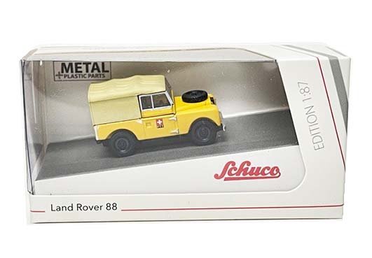 Schuco 1:87 Land Rover 88 Yellow