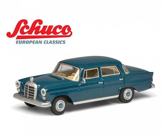 Schuco 1:64 Mercedes-Benz 200D Fintail (W110) Green