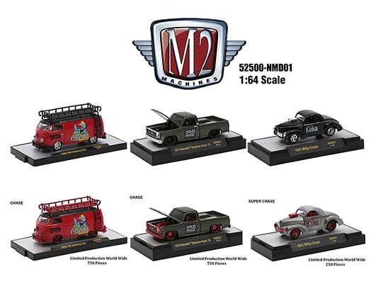 M2 Machines 1:64 Hobby Exclusive Coca Cola Release NMD01 2021