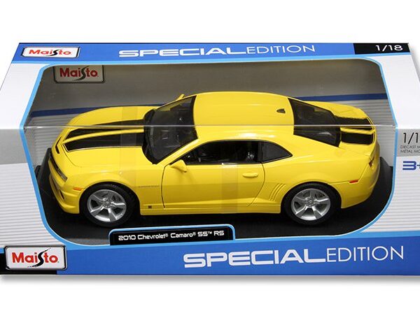 Maisto 1:18 Special Edition – 2010 Chevrolet Camaro SS RS Yellow