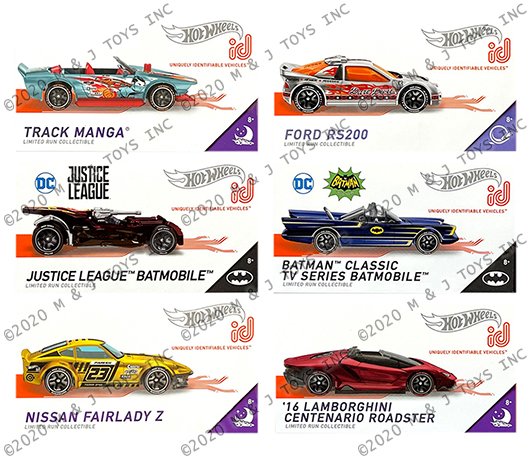 Hot Wheels 1:64 Id Cars 2021 998A Case