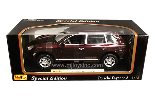 Maisto 1:18 Special Edition Porsche Cayenne S Red