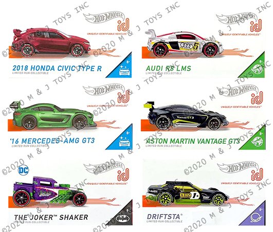 Hot Wheels 1:64 Id Cars 2021 998B Case
