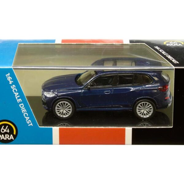 Paragon Models Para64 1:64 BMW X5 (G05) Tanzanite Blue LHD