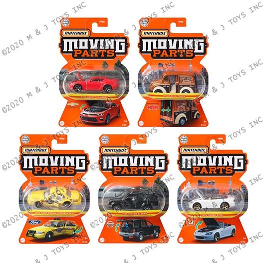 Matchbox 1:64 Moving Parts J Assortment