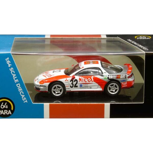 Paragon Models Para64 1:64 Mitsubishi GTO #32 (White/Red) Thunderbolt (1995 Film)