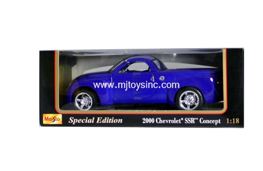 Maisto 1:18 Special Edition – 2000 Chevrolet SSR Truck Concept Blue