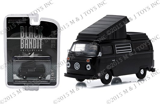 Greenlight 1:64 Black Bandit Collection : Series 13 – 1973  Volkswagen Type 2 Westfalia Cammpmobile