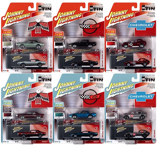 Johnny Lightning 1:64 Collector 2020 Release 2 Assortment