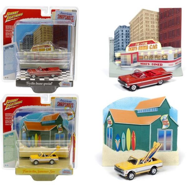 Johnny Lightning 1:64 Dioramas 2019 Release 3 American Snapshots
