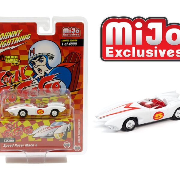 Johnny Lightning 1:64 MiJo Exclusives Speed Racer Mach 5 Japan Nostalgia Version Limited 4,800 Pieces