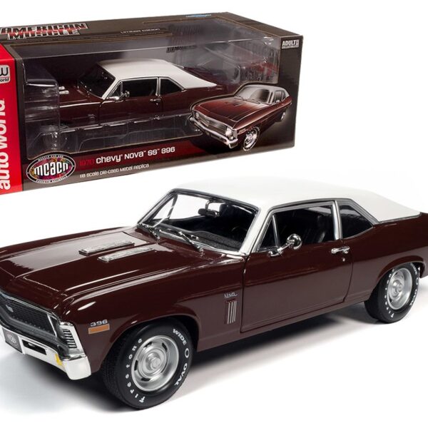 Auto World 1:18 American Muscle – 1970 Chevrolet Nova SS 396 – Muscle Car and Corvette Nationals
