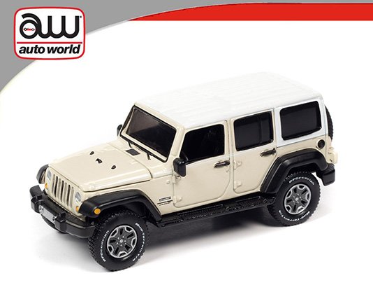 Auto World 1:64 2018 Jeep Wrangler JK Unlimited Sport – Beige