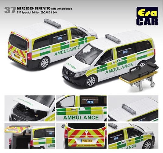 ERA Car 1:64 Mercedes-Benz Vito NHS Ambulance