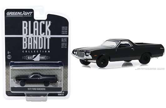 Greenlight 1:64 Black Bandit Series 22 – 1972 Ford Ranchero