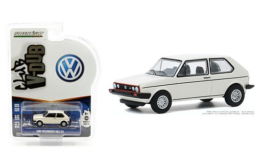 Greenlight 1:64 Club Vee-Dub Series 11 – 1980 Volkswagen Golf GTI (Alpine White)