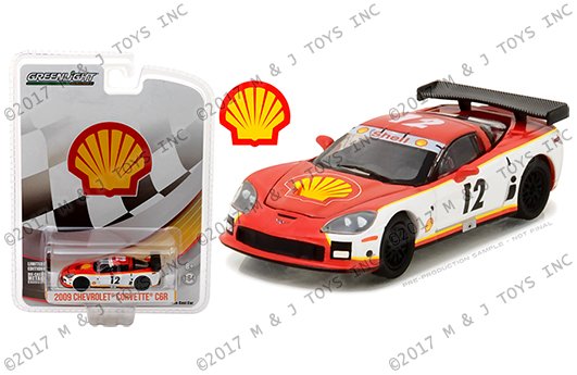 Greenlight 1:64 Hobby Exclusive – 2009 Chevrolet Corvette C6.R – Shell Oil