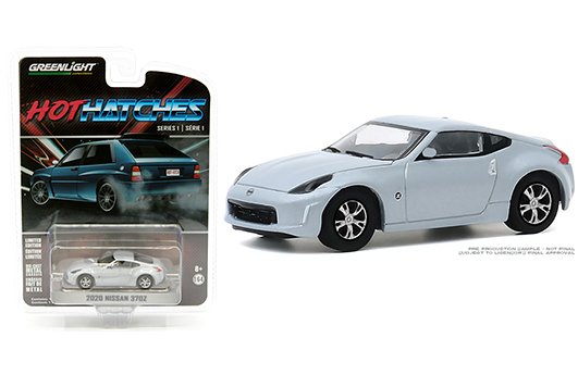 Greenlight 1:64 Hot Hatches Series 1 – 2020 Nissan 370Z – Brilliant Silver Metallic